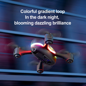 Mini Drone with 38 Dynamic Color Flashing Lights